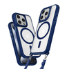 Four Corners Anti-fall Shockproof TPU+PC Magnetic Phone Case Lanyard Hole for 16 Pro Max/15 Pro/14/13/12/11 Luxury Design