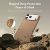 High Quality Luxury Wave Dot TPU Shockproof Magnetic Ring Holder Phone Case for 11-16 Pro Max Mobile Cases