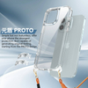 Luxury Transparent TPU and PC Lanyard Phone Cover for iPhone 16 15 14 13 12 11 Pro Max Plus Mobile Phone Cases