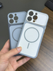Magnetic Wireless Charging Mobile Phone Cases for 17 16 15 14 Pro Max-Hybrid TPU+PC Shockproof 6 Colors