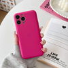 Glossy Finish Shockproof TPU Protector Cover Case for 11/12/13/14/15/16 Pro MAX 9 Colors Pure Color Design