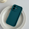 Shockproof Protective Case for iPhone 15 Pro Max Solid Black Cover Compatible with for iPhone 16 Mobile Phone Cases