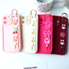 Colorful Wristband Case for iPhone 17/16/15 - Shockproof TPU, Anti-Drop Hand Strap, Slim Gradient Cover, Vibrant Design