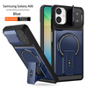 Premium Mechanical Cool Niche Shockproof Magnetic Phone Stand Window Case for Samsung A06 S25Ultra