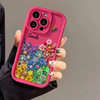 Colorful Floral Pattern Soft TPU Silicone Phone Case for iPhone for Xiaomi Redmi for Huawei Infinix Tecno-Versatile Mobile Cover