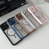High Quality Soft TPU + PC Back Case Magnetic Charging Cover Compatible for iPhone 16 15 14 13 12 Pro Max Mobile Phone Cases