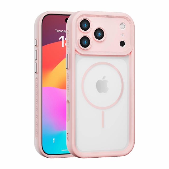 New Advanced Model Camera Protection Blue Color TPU Cover Simple Magnetic Street Fashion Phone Case for for 17/15/14 Pro Max