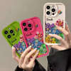 Wholesale Customizable TPU Phone Case for iPhone 13 14 15 16 17 Pro Max Colorful Floral Pattern Mobile Phone Cases
