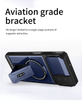 New 2-in-1 Magnetic Kickstand Luxury Design Phone Case Lens Protection TPU/PC Hybrid Shockproof 6 Colors for 17 16 15plus