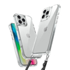 Luxury Transparent TPU and PC Lanyard Phone Cover for iPhone 16 15 14 13 12 11 Pro Max Plus Mobile Phone Cases