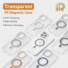 Integrated PC Magnetic Phone Case (Transparent) - 1.2mm Ultra-thin Matte Anti-fingerprint, for IPhone17 16 15 14