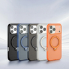 Popular Luxury 3 D Dots Texture Magnetic Kickstand Built-in Airbags Phone Case for IPhone 17 16 15 14 13 Pro Max