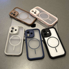 Skin Feel Translucent Matte Magnetic Wireless Charging Phone Case for iPhone 16 Pro Max 15 14 Drop-resistant Protective Shell