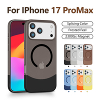 Direct Sales Special Splicing Color Blocking Phone Case for iPhone 17 Pro Max 16 15 14 13 12 11