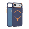 High Quality Litchi Grain Leather Texture Magnetic TPU Soft Case for IPhone17 17Air 17ProMax Wholesale Price