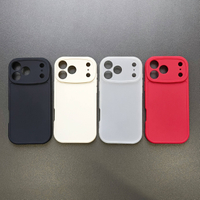 New Design Ins Style Shockproof Soft TPU Puffs Back Cover PRT Brand 4 Colors Phone Case for 17ProMax/15 Pro Max/13/12
