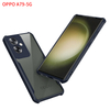 Wholesale 2-in-1 Transparent PC Back TPU Lens Protective Case Acrylic Shockproof Mobile Phone Cases for iPhone and OPPO