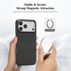 Factory Price Magnetic Rugged TPU Case for 17 Pro Max Wireless Charging Shockproof 4 Colors Magnetic Ring Holder Retail