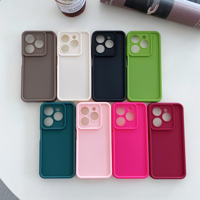 Custom Modern Pink Shockproof TPU Mobile Phone Case for Motorola New Sky Eye Staircase with Pure Color Design
