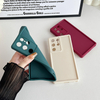 Luxury Soft Silicone TPU Phone Case for Samsung A70/A73-5G Shockproof Camera Protection Design Mobile Cover