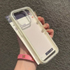 Candy Color Clear Acrylic Phone Covers for iPhone 16 15 Pro Max 14 Plus 13 12 11 XR Shockproof Mobile Phone Accessory