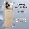 Acrylic Lens Protection With Magnetic PC Material Original Design Phone Case Change for IPhone 17 16 15 14 13 Pro Max