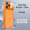 Hot Sale Wholesale Luxury PC+Acrylic Magnetic Wireless Charge Shockproof Lens Protection Phone Case for 17 Pro Max All