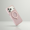 High Quality Luxury Anti-fingerprint Magnetic Kickstand Ring Mobile Phone Case for iPhone All Series
