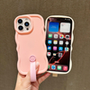 Macaron Color Palette Fashion Lanyard Wristband Phone Case TPU Shockproof for iPhone 17Air 17 16 15 14 13 Promax