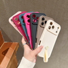 Colorful 7 Colors Lanyard Wristband TPU Shockproof Mobile Phone Case for 17Air 17 16 15 14 13 Promax