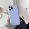 Glossy Finish Shockproof TPU Protector Cover Case for 11/12/13/14/15/16 Pro MAX 9 Colors Pure Color Design