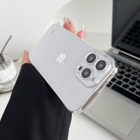 Lightweight Hard PC Material Phone Case for iPhone Models Simple Design with Good Protection and Anti-Yellow Cover