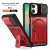 Premium Mechanical Cool Niche Shockproof Magnetic Phone Stand Window Case for Samsung A06 S25Ultra