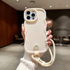 Colorful Lanyard Mobile Phone Cases for 17promax 17Air 16 15 14 13 Promax-Shockproof TPU Anti-Loss Fashion