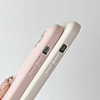 Hot Sale Fashion Design TPU Shockproof Card Holder Plain Color Mobile Phone Cases for 17 16 15 14 13 12 11 Pro Max