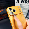 2026 Luxury Golden Electroplate PC Magnetic Wireless Charge Lens Protection Shockproof Phone Case for All Series