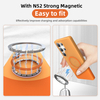 Luxury Magnetic Wireless Charging PC Phone Case for Samsung S25 S24 S23 S22 New Style Luxury Phone Cover for Samsung