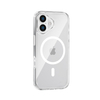 2.5mm Magnetic TPU+PC Shockproof Case-Premium Transparent Protection Strip Stand for 16 15 14 13 12 11 Pro Mobile Phone Cases