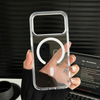 Hot Selling 2.5MM Acrylic Transparent Anti-yellowing Magnetic Phone Case for IPhone All Series Samsung