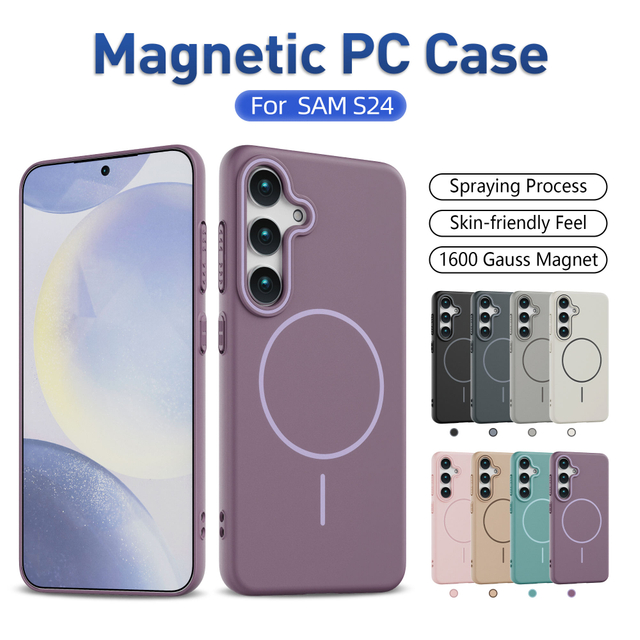 Budget-friendly Anti-fingerprint Magnetic Mobile Phone Case for Samsung S26 M36 A35