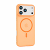 High-quality Luxury Transparent Anti-fingerprint Wireless Charge Phone Case for 17 16 15 14 13 Pro Max