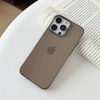 High Quality Clear Hard PC Phone Case Translucent Pure Color Design for iPhone 16 15 Pro