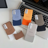 Luxury Chic Lightweight Smooth PC Back Material Shockproof 2-in-1 Splicing Pure Color Design Multi-Brand Mobile Phone Cases (5