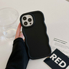 Simple Wave Design Wavy Frame Soft TPU Aesthetic Phone Case for iPhone 11 12 13 14 15 16 Mobile Phone Cases
