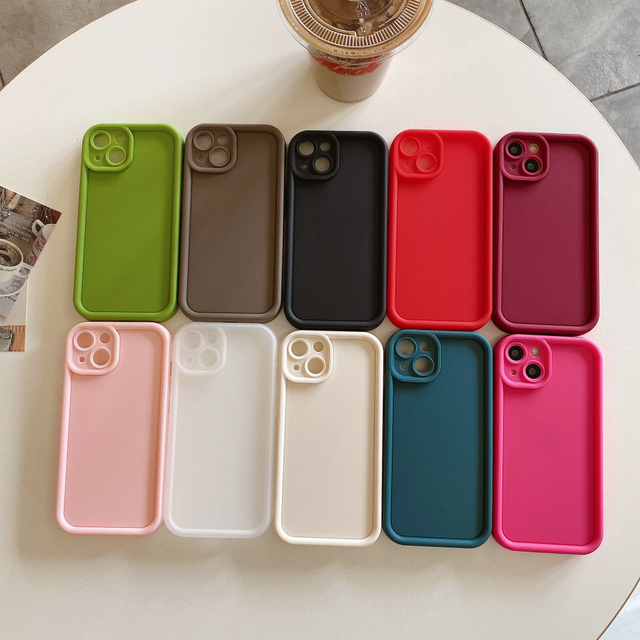 Wholesale Factory's Customizable Soft Silicone Phone Cases Colorful TPU for Pro Max Models 17 16 15 14 13 15+