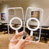 Trending Clear Magnetic Case for IPhone 17 Pro Max Slim 1.5mm Acrylic Shockproof Anti Yellowing Crystal Protective Cover