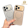 New Design Original Color Frosted AG Glass Magnetic Wireless Charging Phone Case for IPhone13 15 16 Pro Max 17air Pro Max