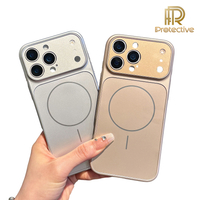 New Design Original Color Frosted AG Glass Magnetic Wireless Charging Phone Case for IPhone13 15 16 Pro Max 17air Pro Max