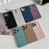 Official Frosted TPU Shockproof Protector Cover Magnetic Charging Luxury Design 7 Colors for 16 15 14 13 12 11 Pro Max Case