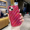 Stylish Colorful Feminine Transparent Blue TPU Laser Mobile Phone Case for iPhone 16 Pro Max 15 14 13 12 11